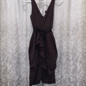 Dark gray party dress